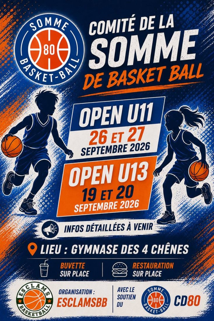 Open U11 et U13 2026