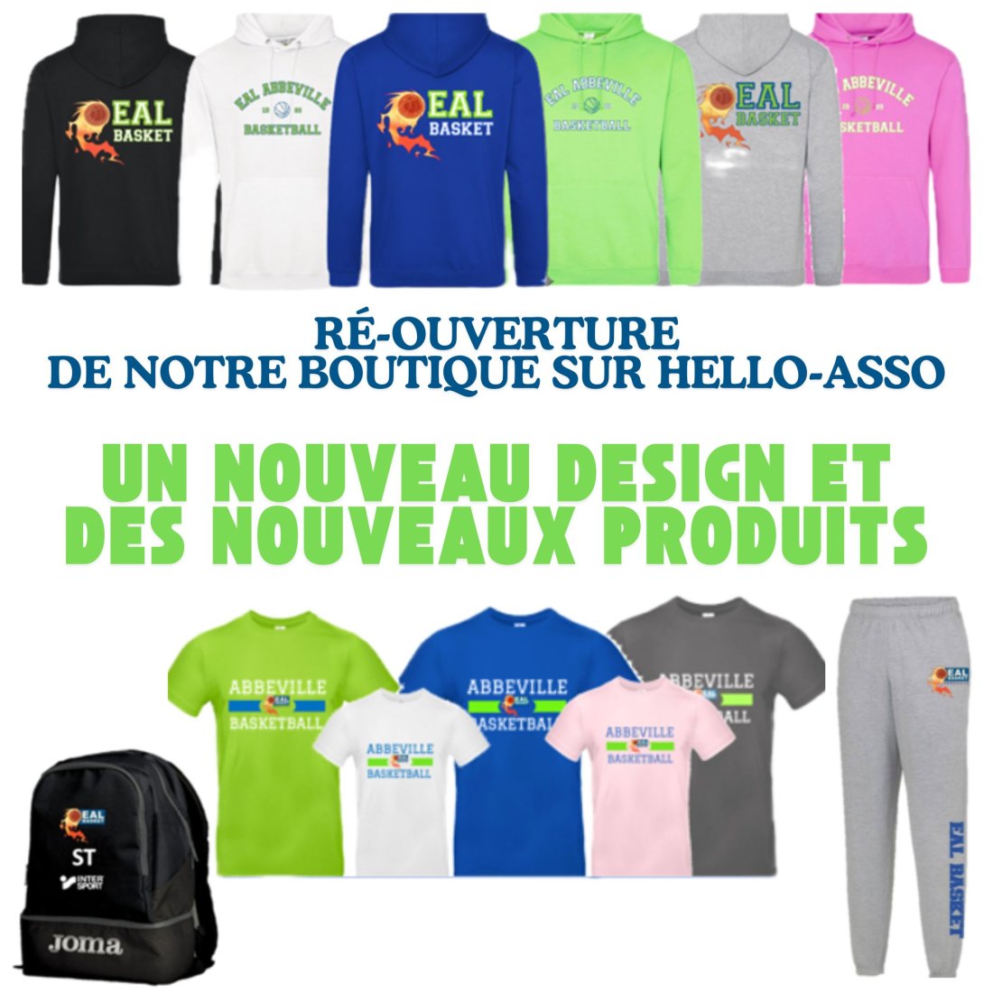 Nouveaux sweats